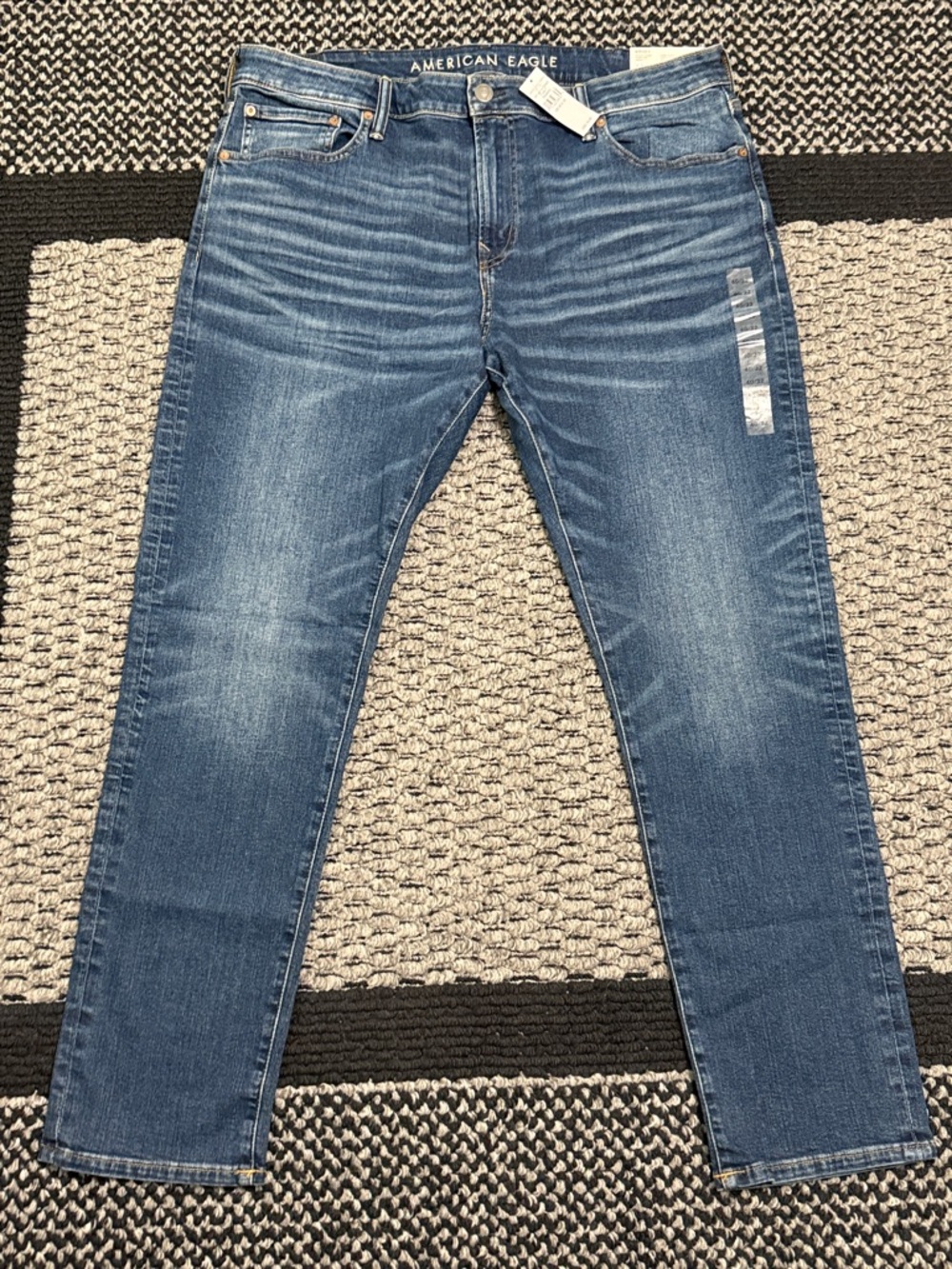American Eagle Airflex Athletic Skinny Jeans Men’s Sz 40 Casual Denim